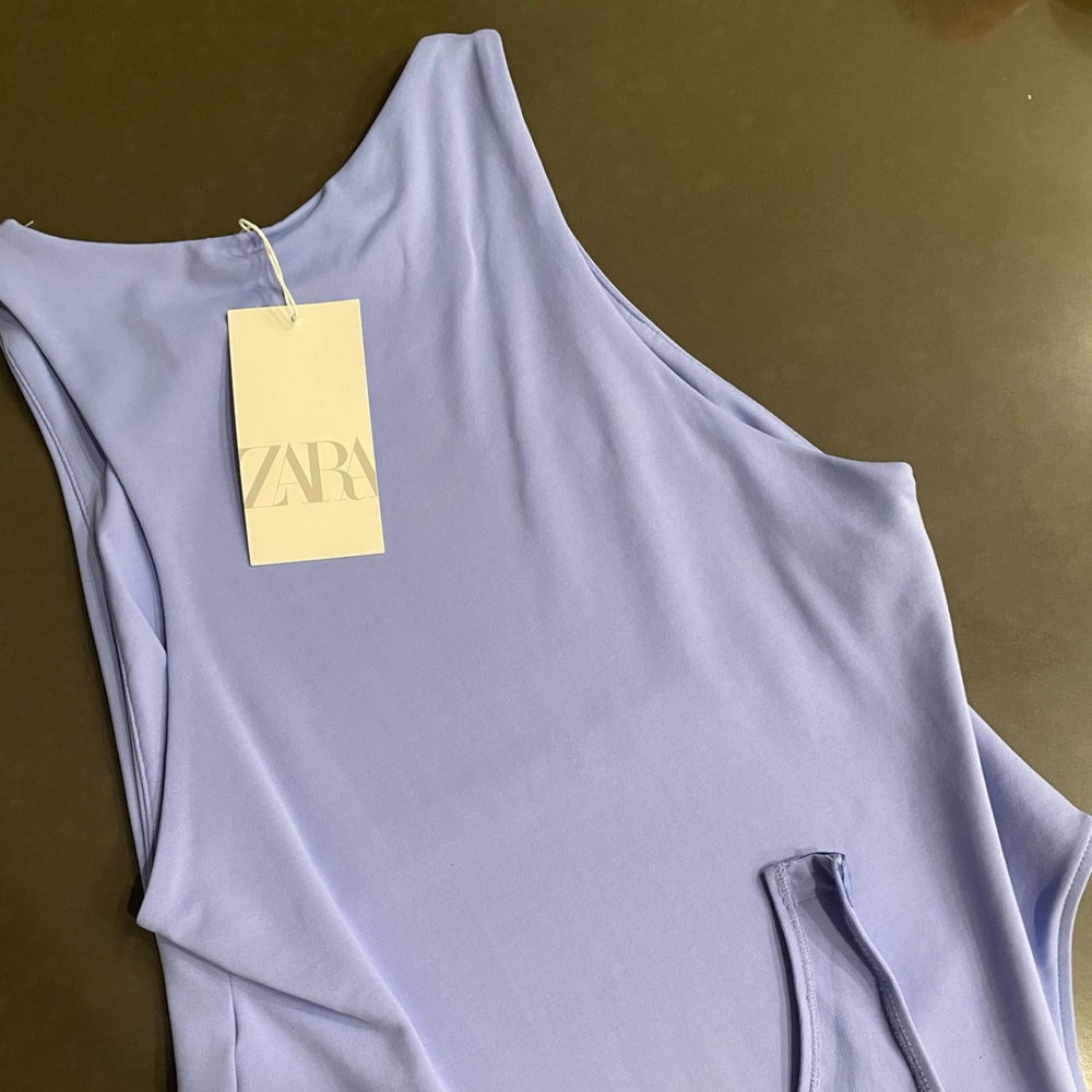 Zara Blue Bodysuit